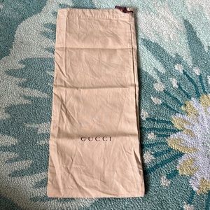 6.75x15.5” Gucci Dust Bag